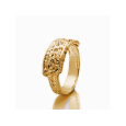 Anello Doppia Fibbia - Placcato Oro Giallo Anello Doppia Fibbia - Placcato Oro Giallo