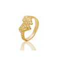 Anello Doppio Rombo - Placcato Oro Giallo Anello Doppio Rombo - Placcato Oro Giallo