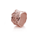 Anello Fascia Alta - Placcato Oro Rosa