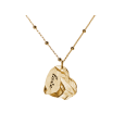 Ciondolo Cuore Scogli - Placcato Oro Giallo Ciondolo Cuore Scogli - Placcato Oro Giallo