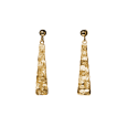 Orecchini Cravattino Slim - Placcato Oro Giallo Orecchini Cravattino Slim - Placcato Oro Giallo