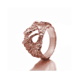 Fascia Liberty Con Ricciolo - Placcato Oro Rosa