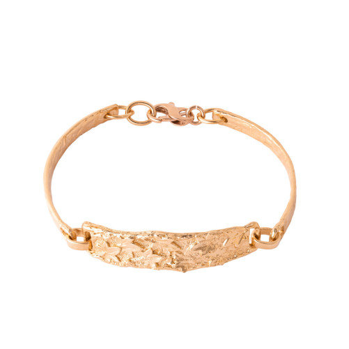 Bracciale Edera - Placcato Oro Rosa