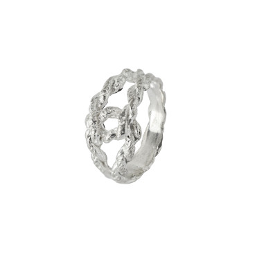Anello Corda Gasse Intrecciate