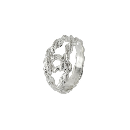 Anello Corda Gasse Intrecciate