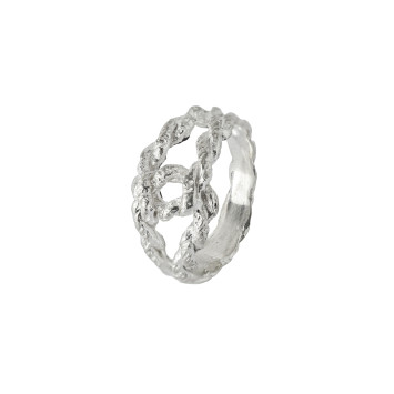 Anello Corda Gasse Intrecciate