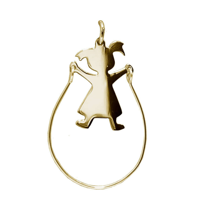 Figgin Femmina Corda Base - Placcato Oro Giallo