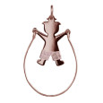 Figgin maschio corda vestito - placcato oro rosa Figgin maschio corda vestito - placcato oro rosa